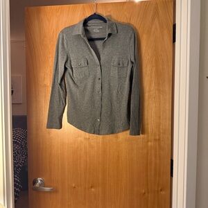 Majestic Filatures Cotton Cashmere Long Sleeve Pocket Tee, Size 1 (XS)